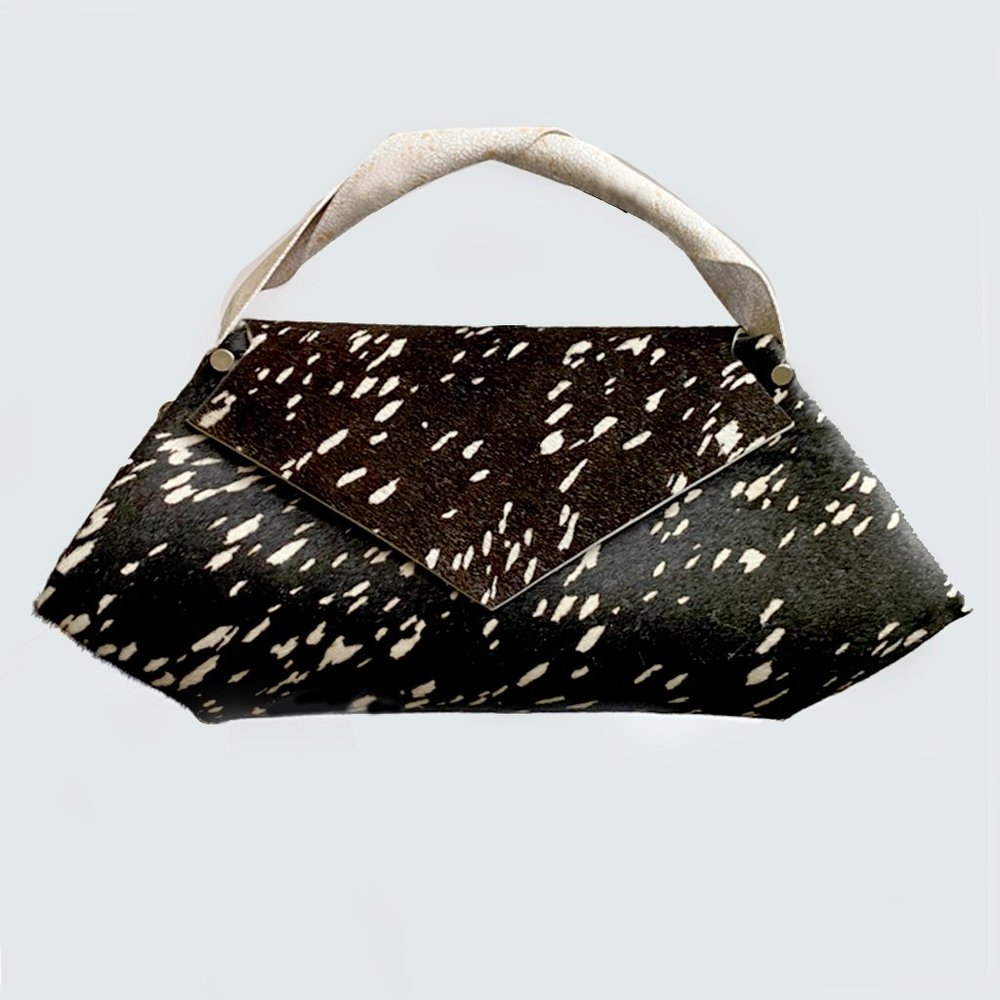 Hair calf leather Bag
